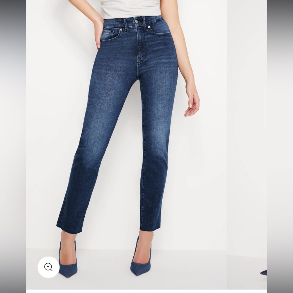 Good American Dark Blue Women Jeans